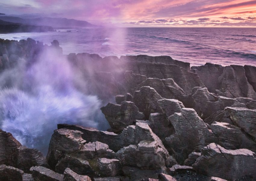Pancake Rocks Blowhole