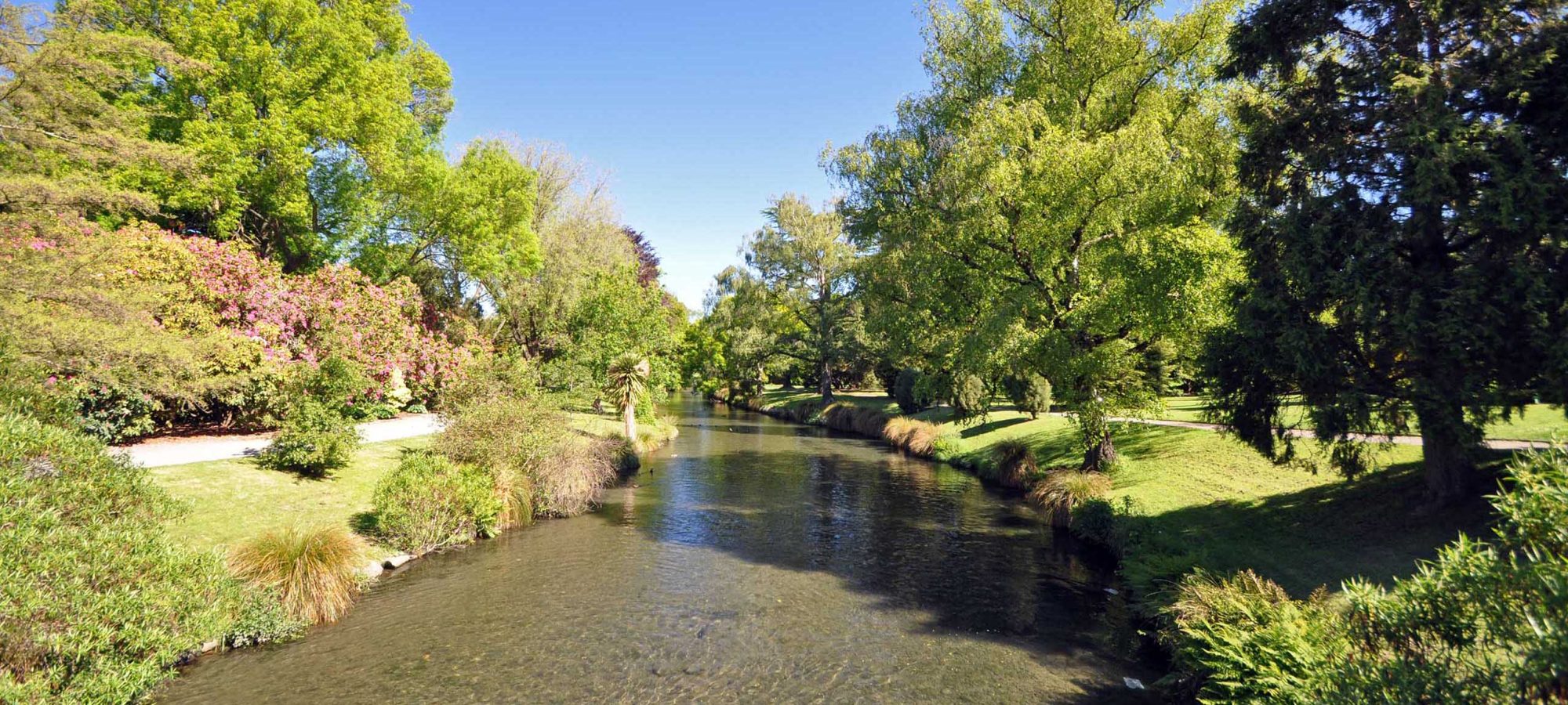 Region-Christchurch-Canterbury-Botanical-Gardens-Avon-River-Nature-Park-Banner