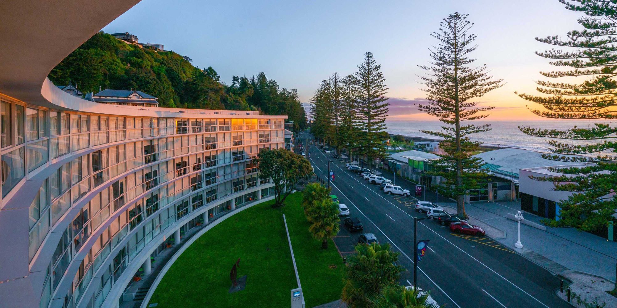 Scenic-Hotel-Te-Pania-Exterior-Sunrise-View-1-Banner