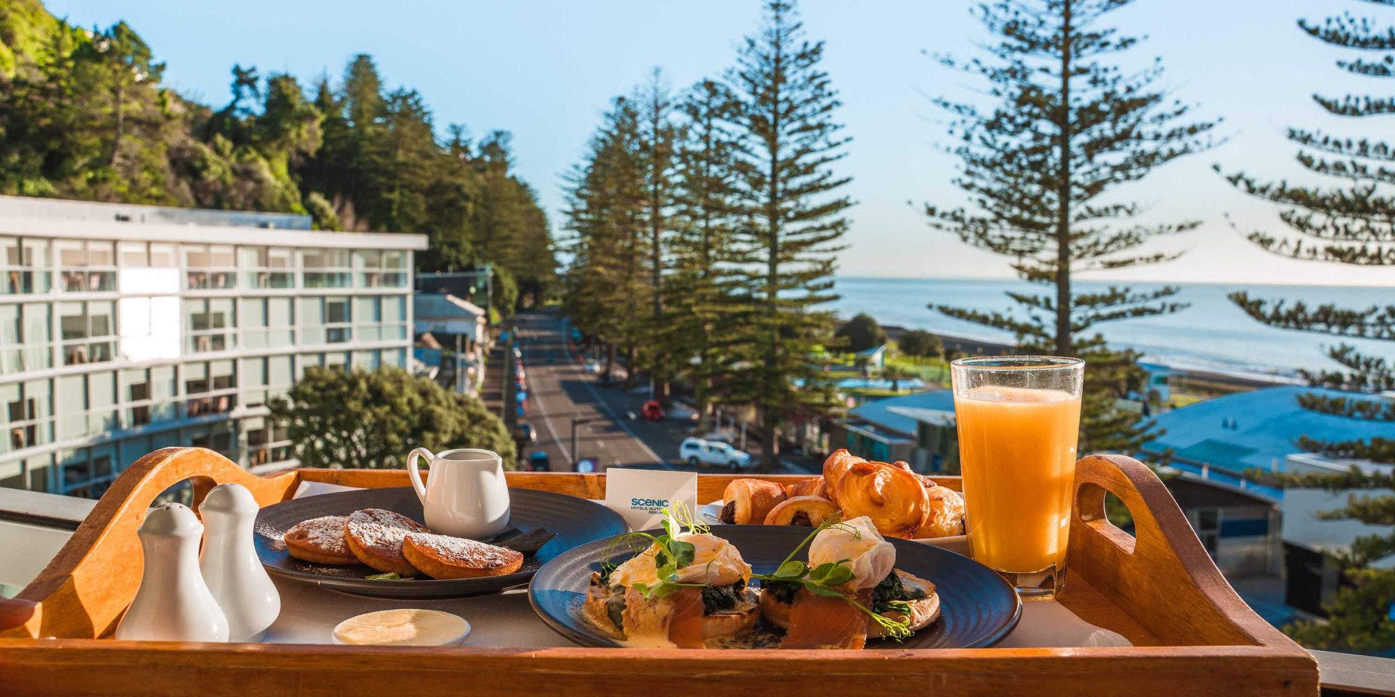 Scenic-Hotel-Te-Pania-Room-Service-Breakfast-View-Banner