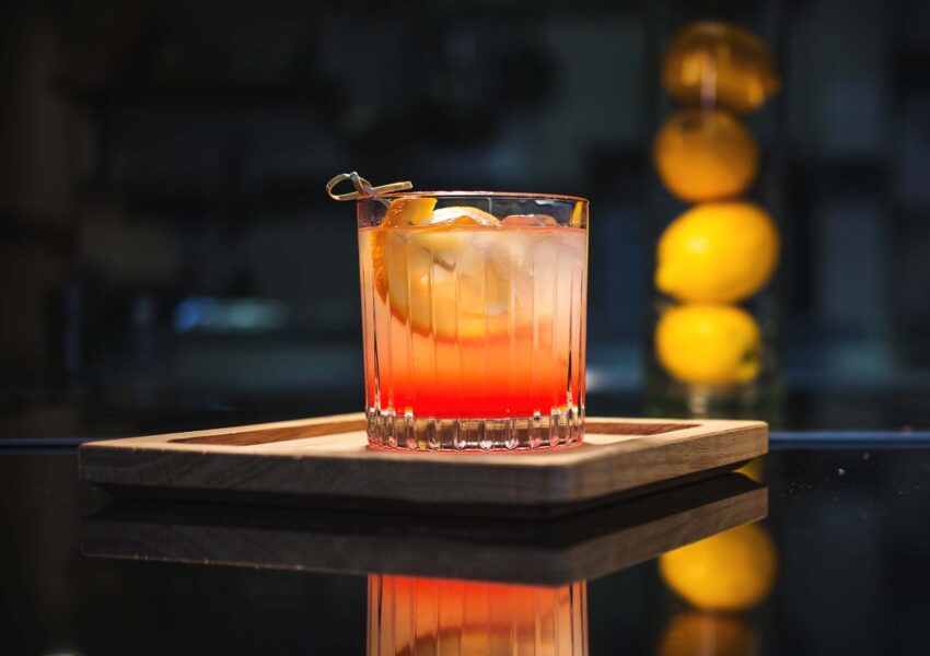 iStock-1267215016 Old fashioned cocktail on the bar-regular