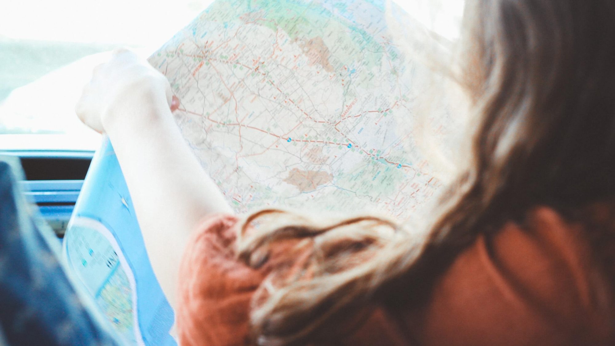 Girl with Map